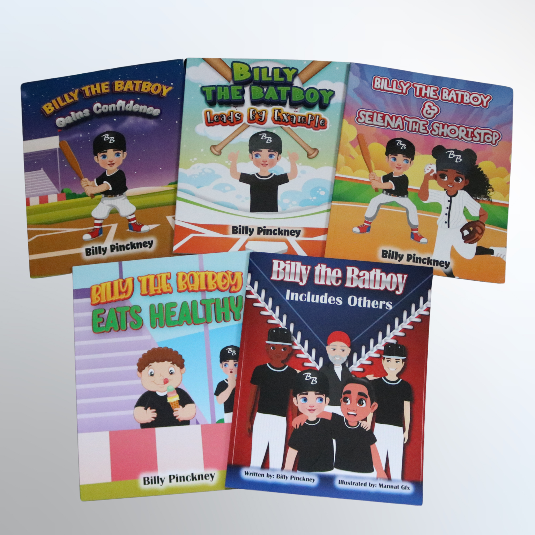 Complete “Billy the Batboy” Children’s Book Bundle – 5 Inspiring Stories!